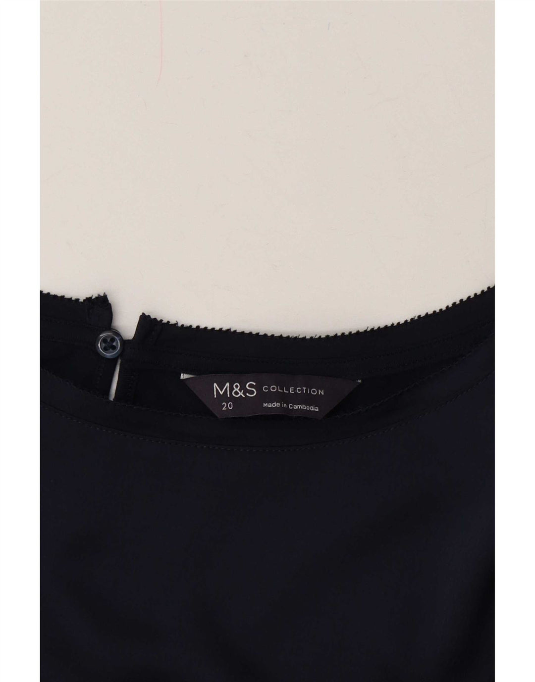 Bluză supradimensionată pentru femei Marks & Spencer UK 20 2XL Bleumarin