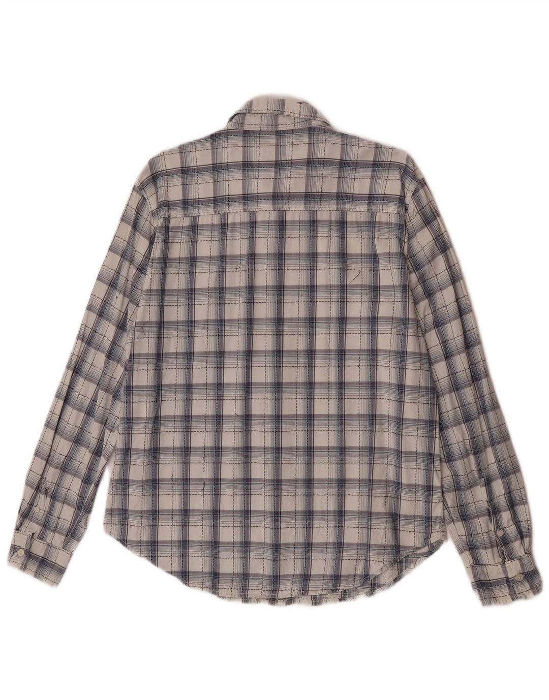 Cămașă pentru bărbați Wrangler XL, bumbac cu carouri bleumarin