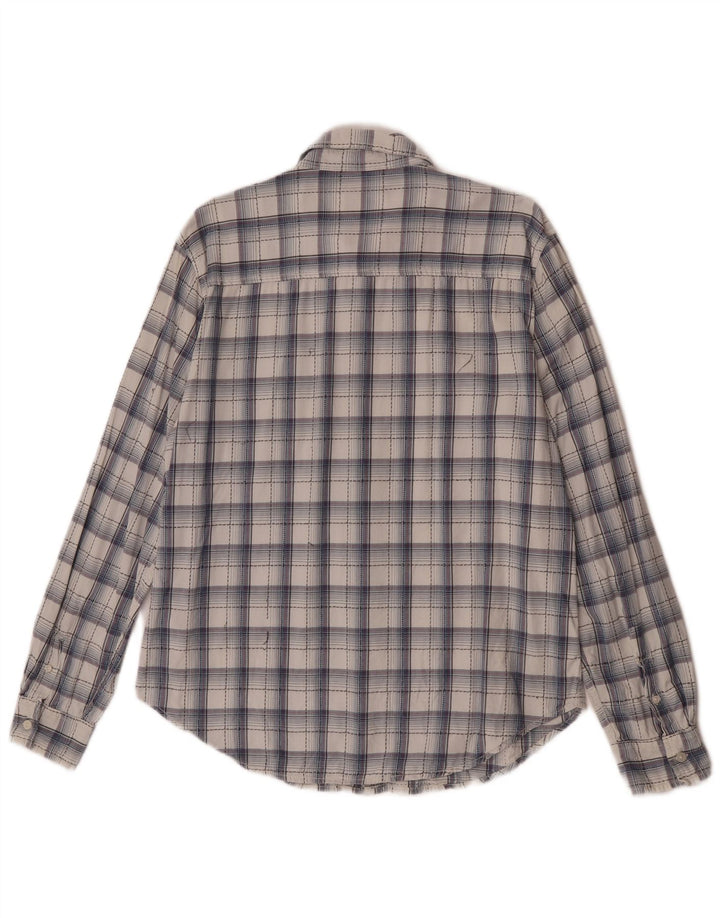 Cămașă pentru bărbați Wrangler XL, bumbac cu carouri bleumarin