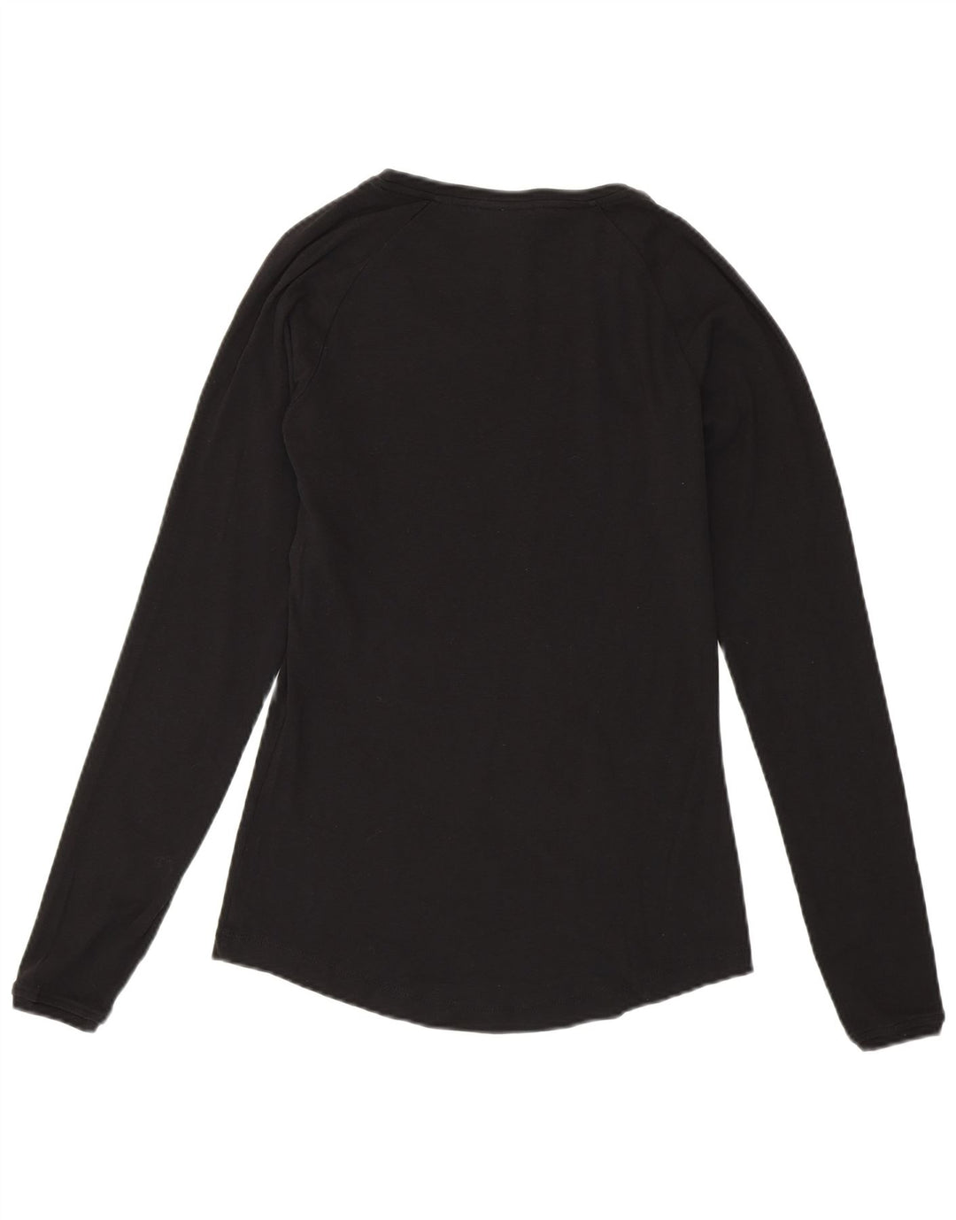 CHAMPION pentru femei Heritage Fit Top cu mânecă lungă UK 14 mare negru