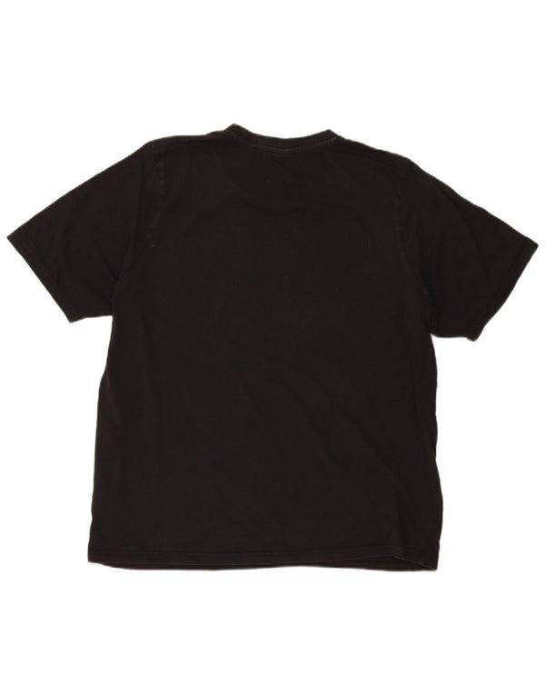 Tricou grafic pentru bărbați Airwalk Top 2XL bumbac geometric negru