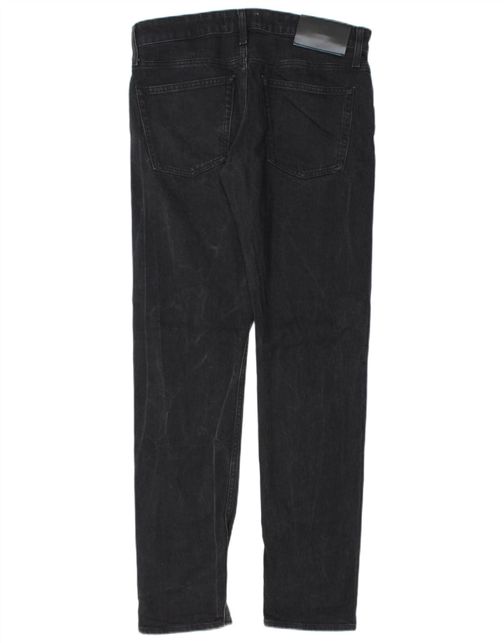 Blugi slim pentru bărbați Calvin Klein W30 L32 bumbac negru