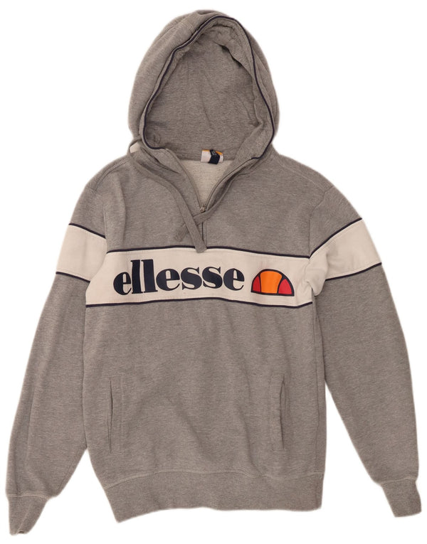 Pulover pentru femei Ellesse, cu grafică, cu gât, cu fermoar și cu glugă