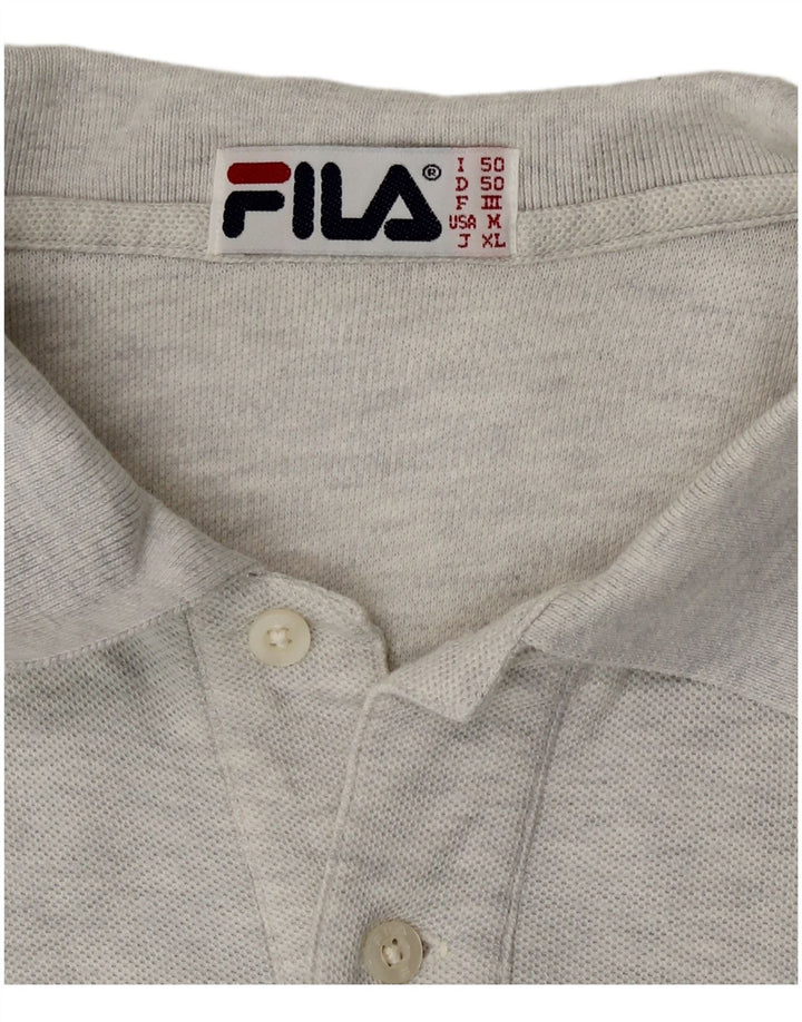Tricou Polo Fila Bărbați IT 50 Gri Mediu