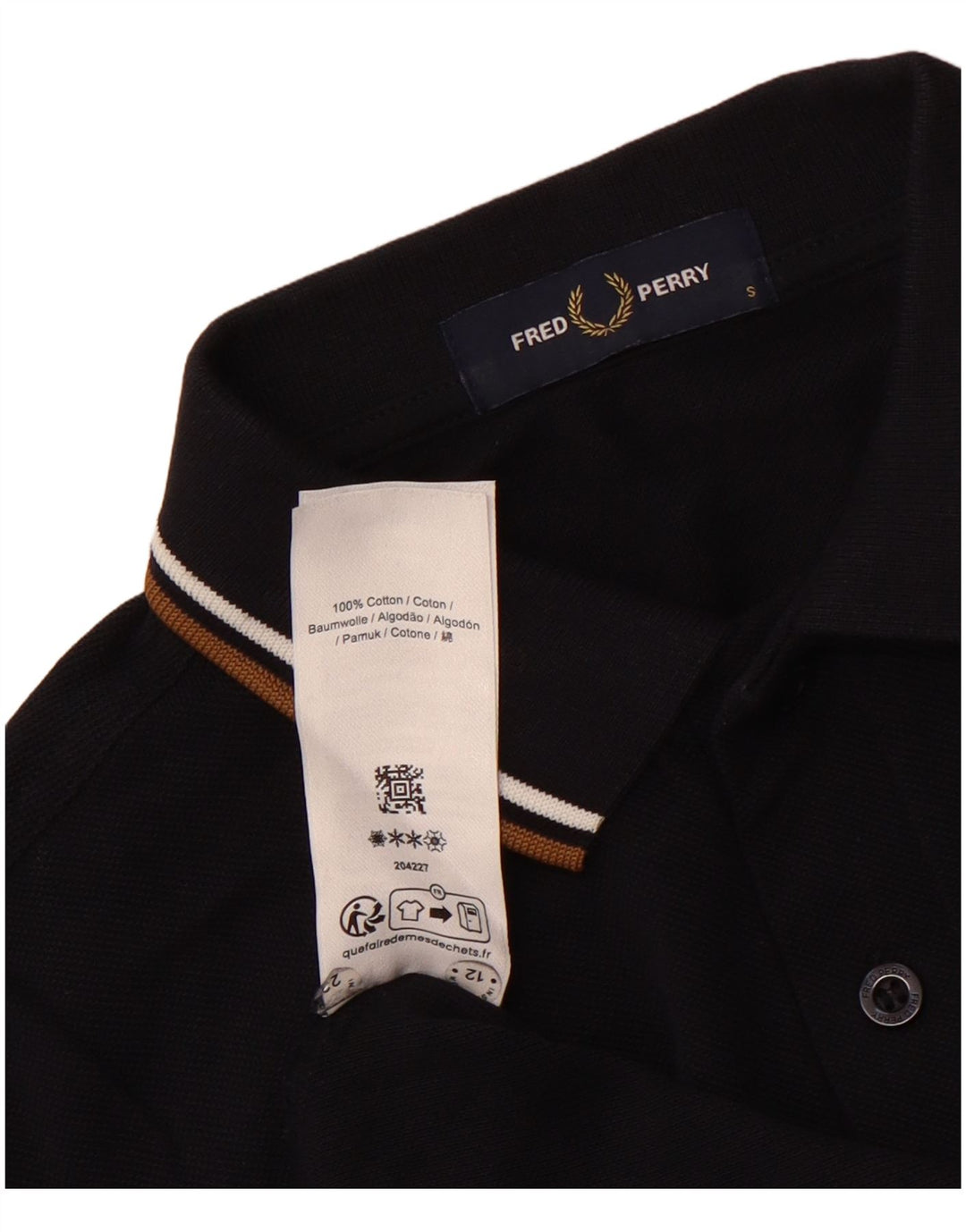 Cămașă polo FRED PERRY pentru bărbați, bumbac, albastru bleumarin