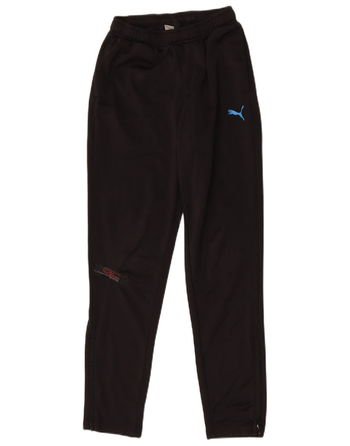 Pantaloni de trening Puma pentru baieti 11-12 ani negri