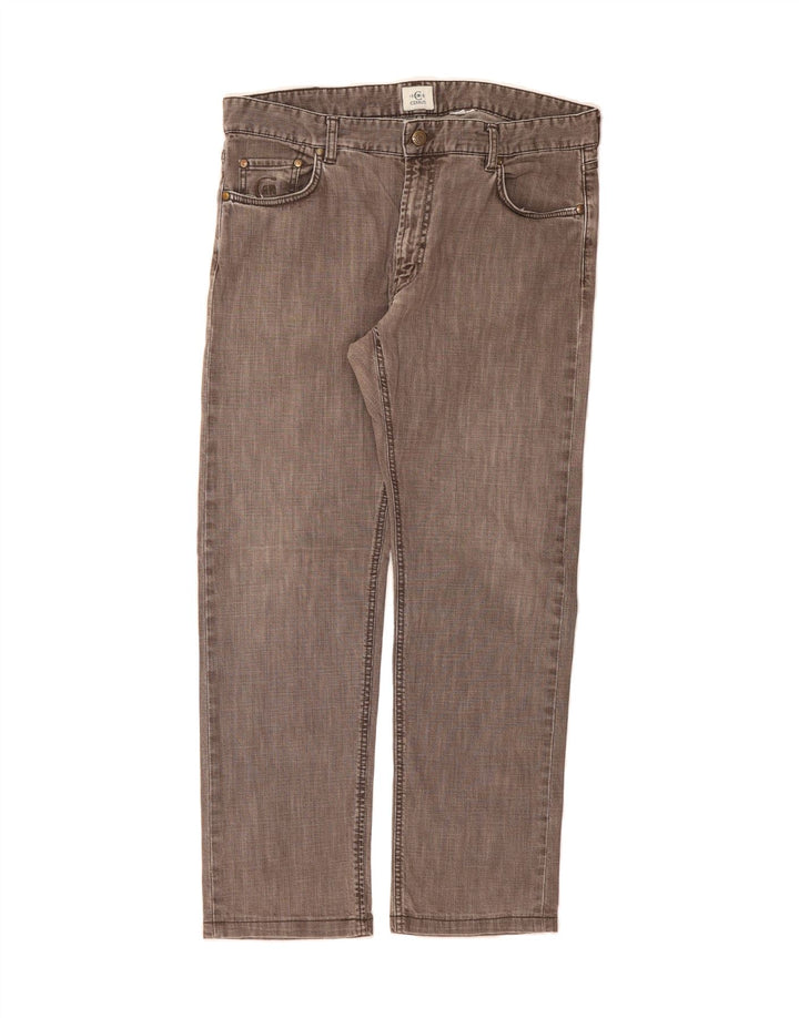 CERRUTI 1881 Mens Straight Jeans W36 L28 Brown Vintage Cerruti 1881 and Second-Hand Cerruti 1881 from Messina Hembry 