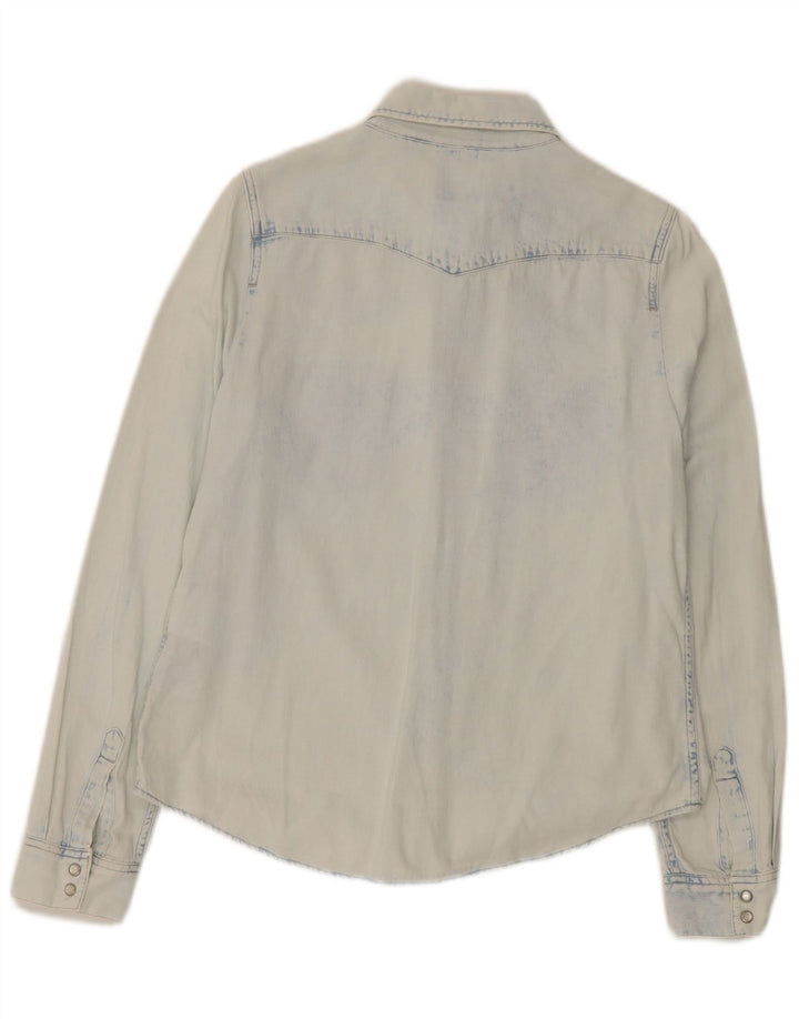 Cămașă Levi's Classic Fit Denim UK 14 Bumbac albastru mediu