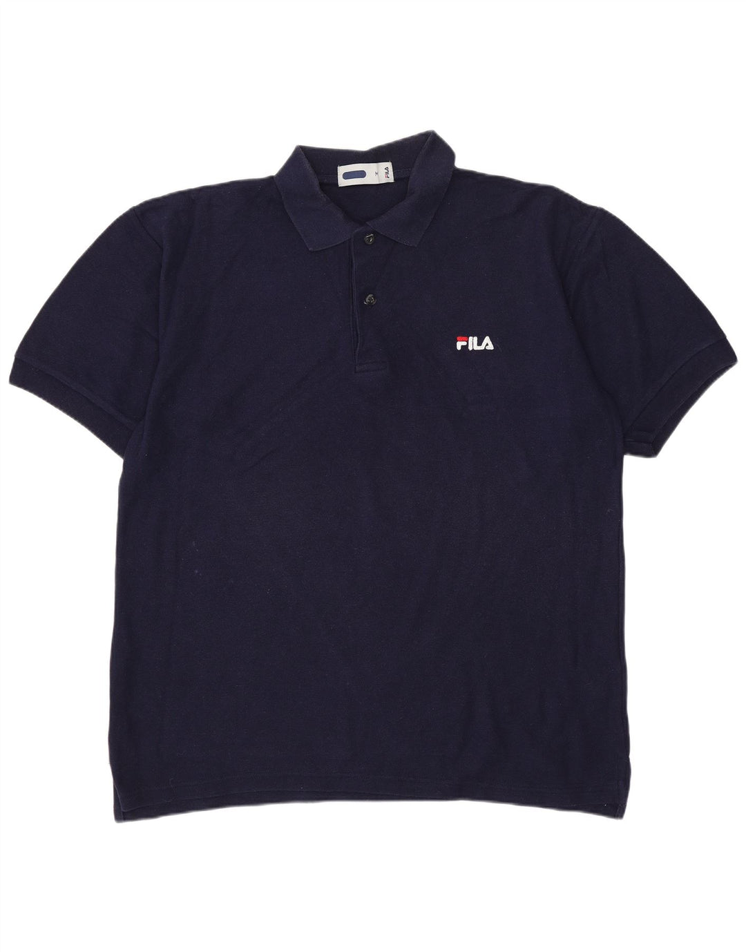 Cămașă Polo Fila Bărbați Medium Bleumarin Bumbac