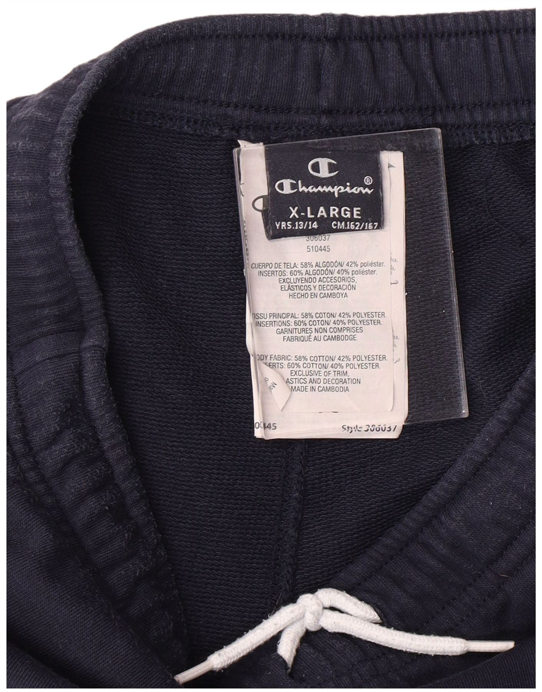 CHAMPION Băieți Grafic Pantaloni Trening Pantaloni Joggeri 13-14 Ani Bleumarin