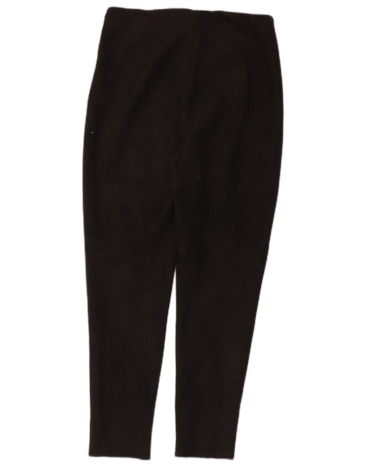 Pantaloni casual slim pentru femei Zara Mediu L28 L27 Negri