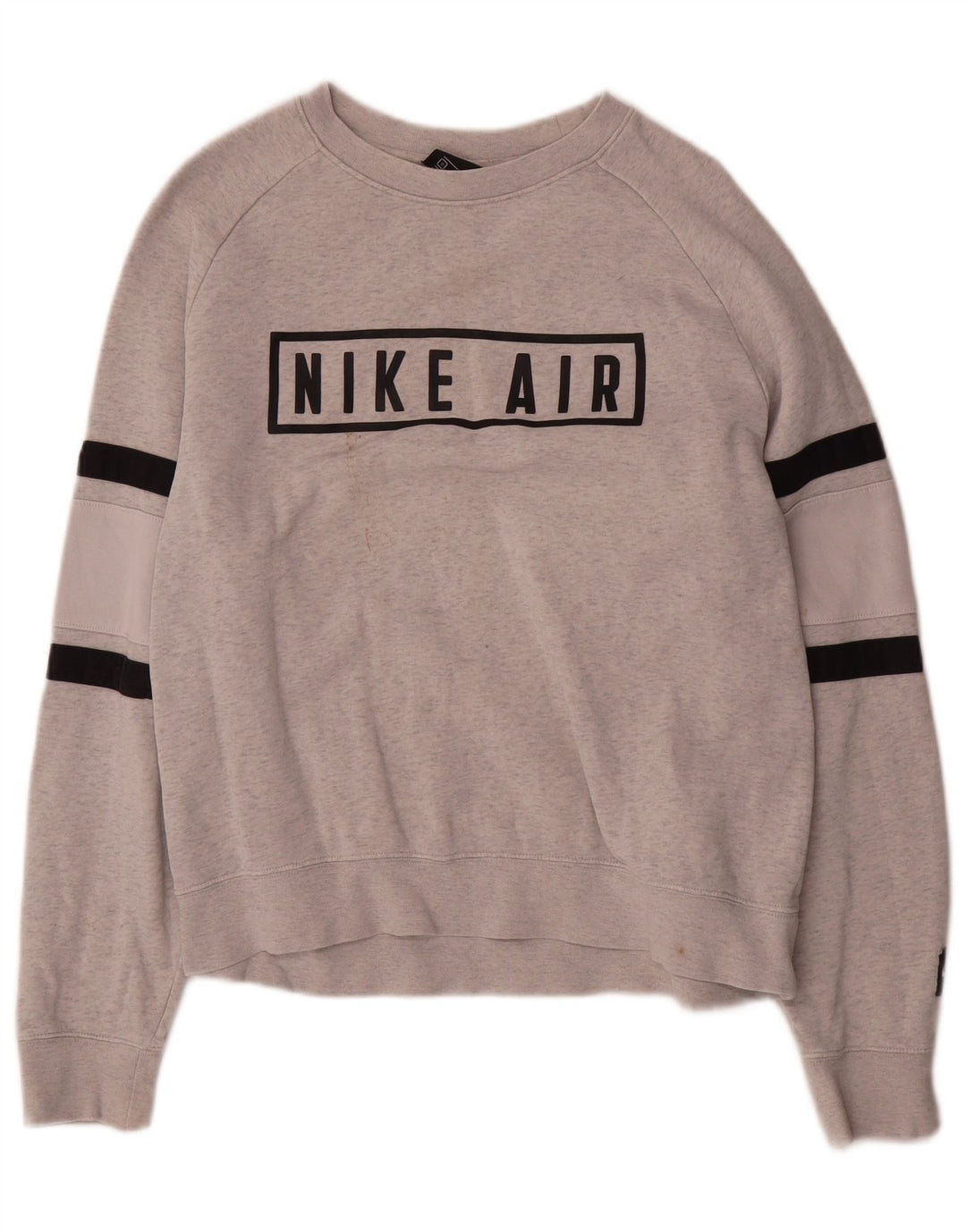 Pulover supradimensionat pentru femei Nike UK 10, bumbac cu pete gri mici