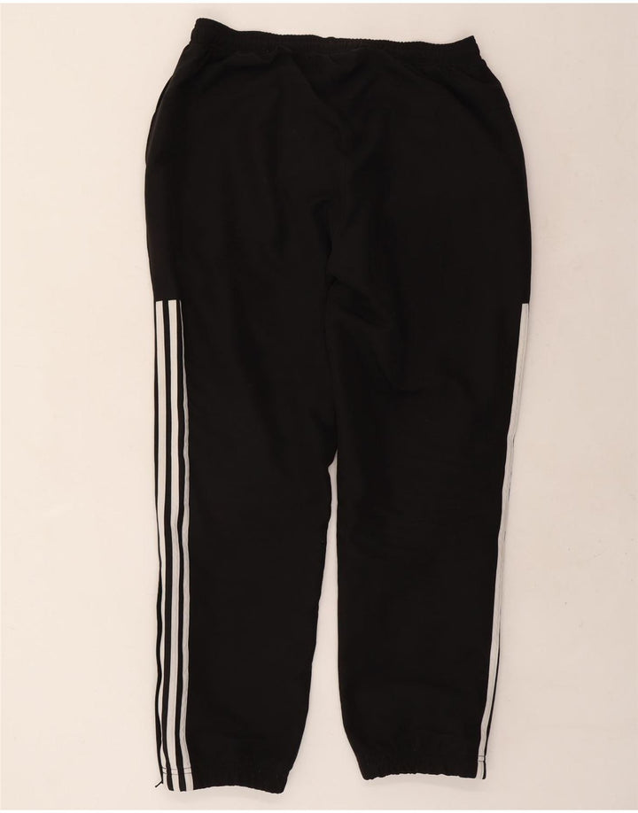 Pantaloni de trening pentru bărbați ADIDAS Joggeri mari, negru, poliester