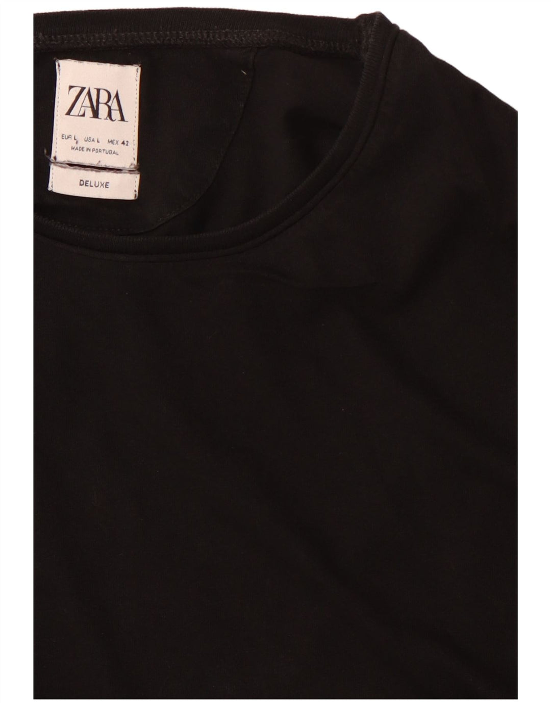 Tricou pentru bărbați Zara Top mare negru