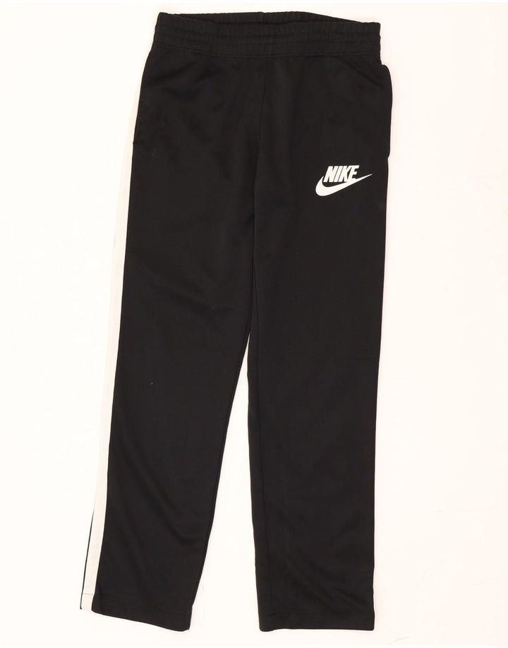 Pantaloni de trening Nike pentru bărbați, negru, poliester color bloc