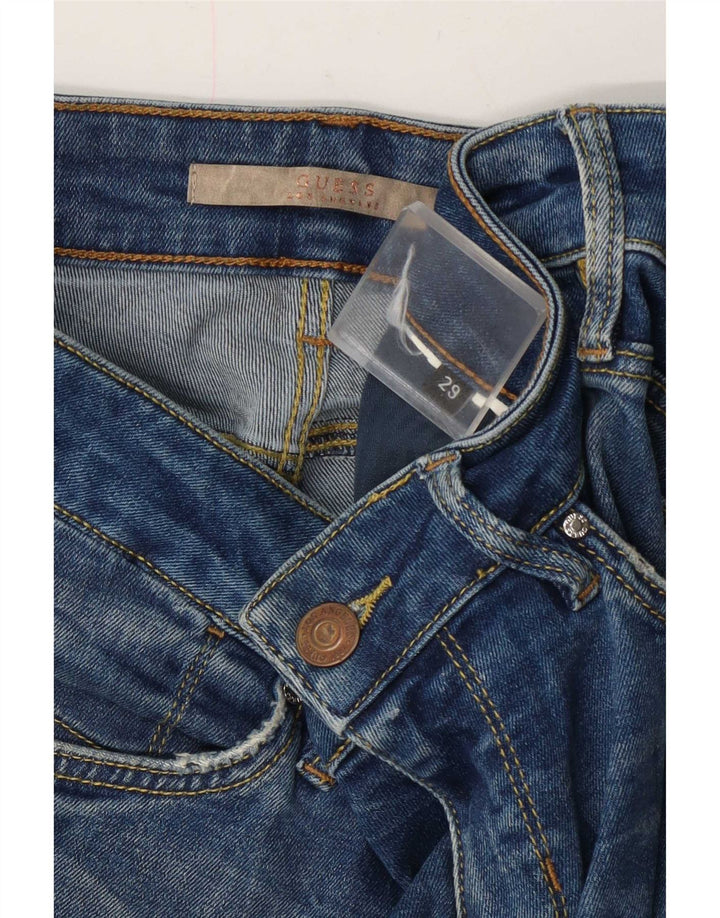 Blugi skinny pentru femei Guess W29 L29 albastru