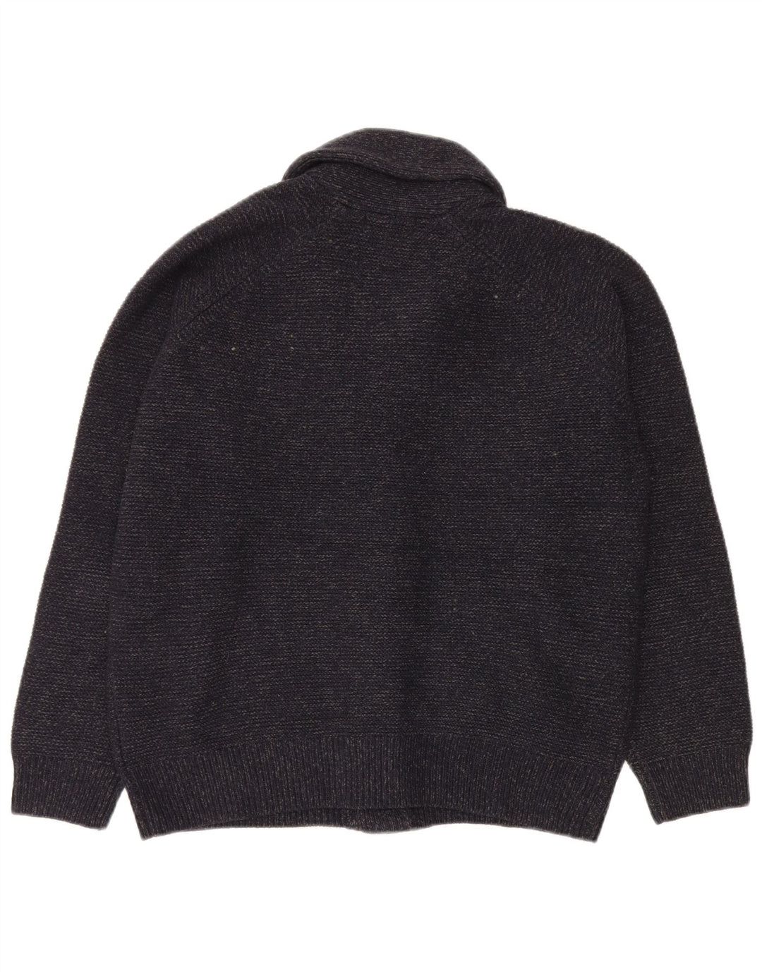 Cardigan pentru bărbați Marks & Spencer, mare, acrilic, albastru bleumarin