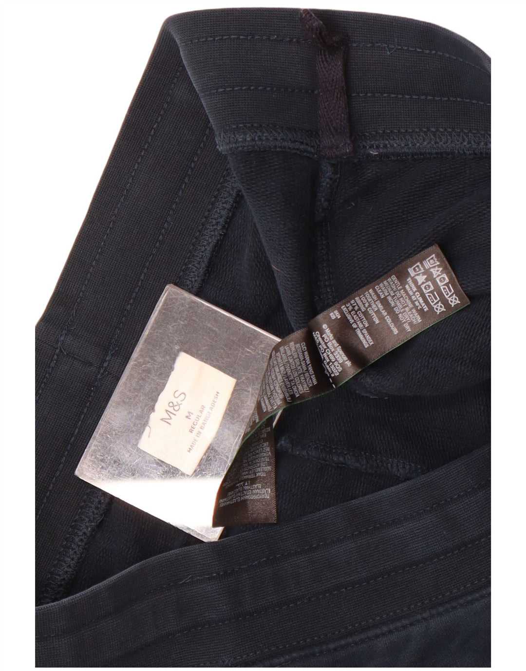 Pantaloni scurți sport obișnuiți pentru bărbați Marks & Spencer, bumbac mediu albastru bleumarin