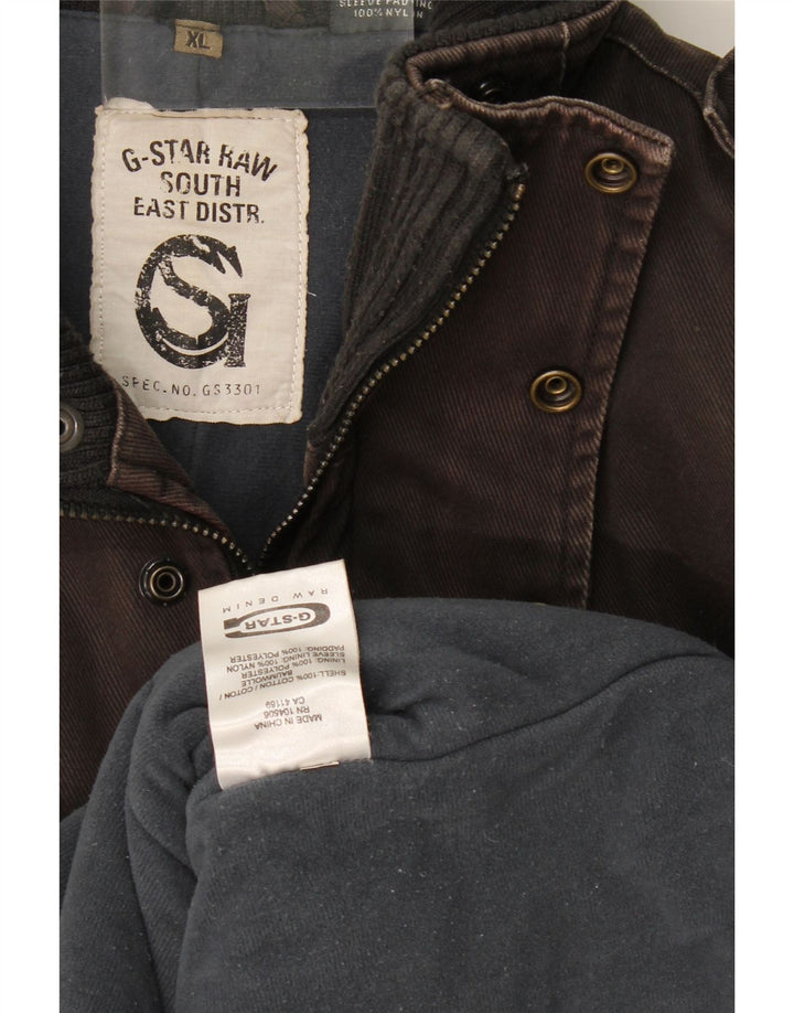 Jachetă parka G-Star pentru bărbați UK 42 XL bumbac gri