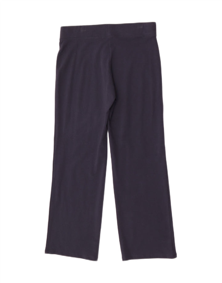 Pantaloni de trening pentru femei Marks & Spencer UK 12 Medium Bluemarin Bumbac