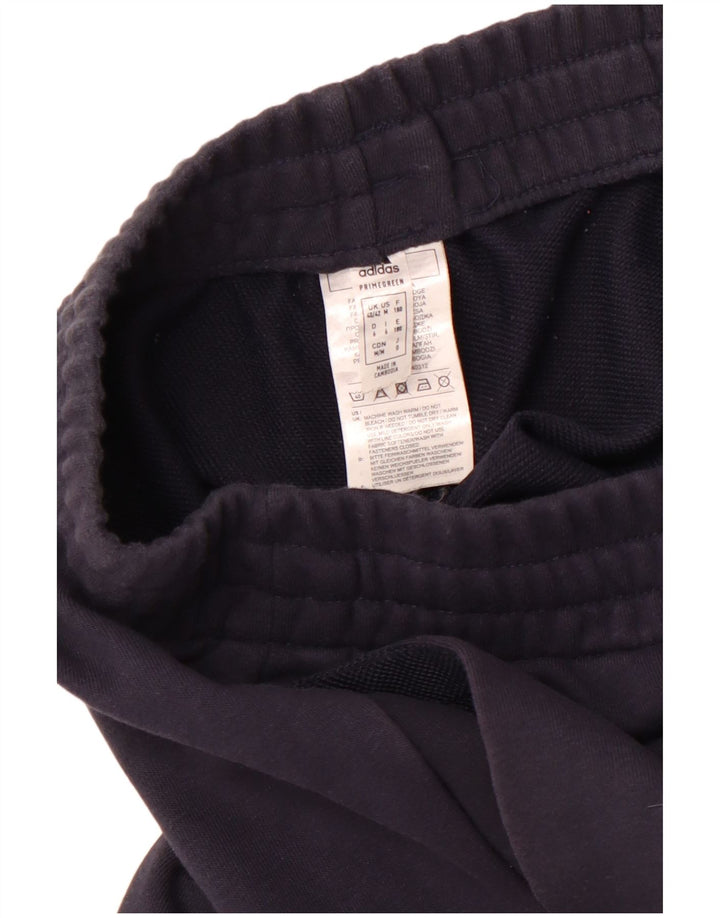 Pantaloni de trening ADIDAS pentru bărbați Joggeri UK 40/42 Bumbac mediu albastru bleumarin