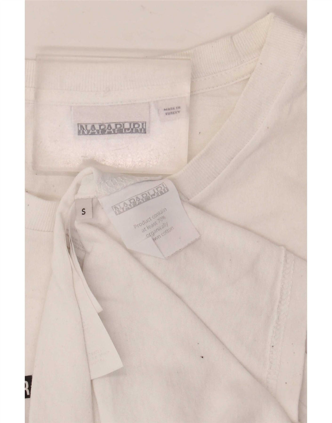 Tricou grafic pentru bărbați Napapijri Top mic alb
