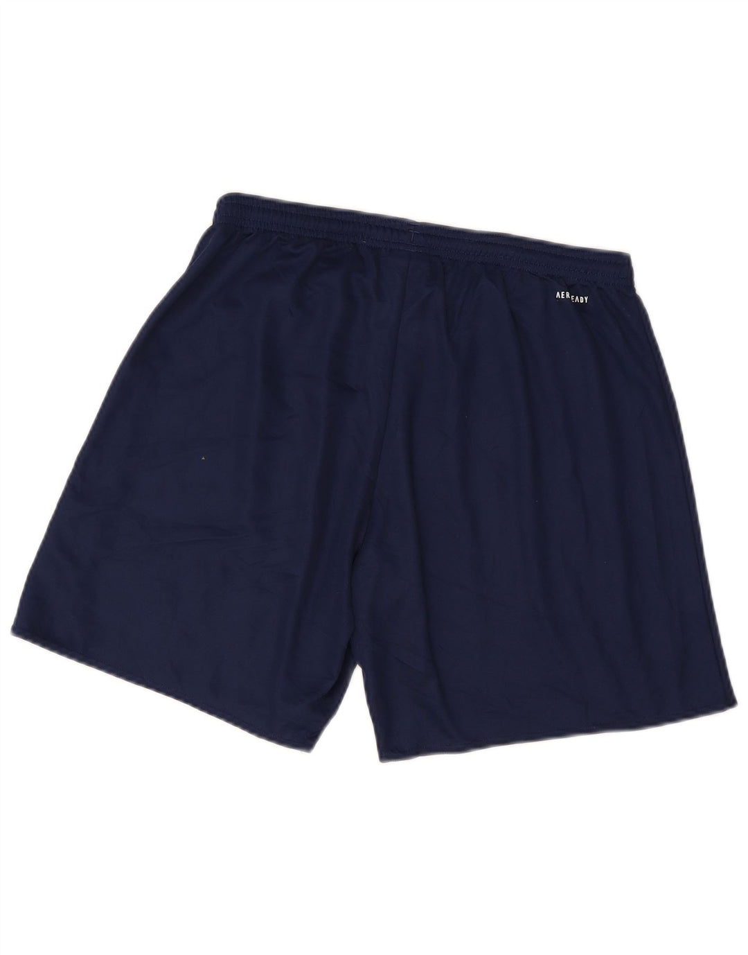 Pantaloni scurți sport Aeroready pentru femei Adidas UK 14, mari, albastru, poliester