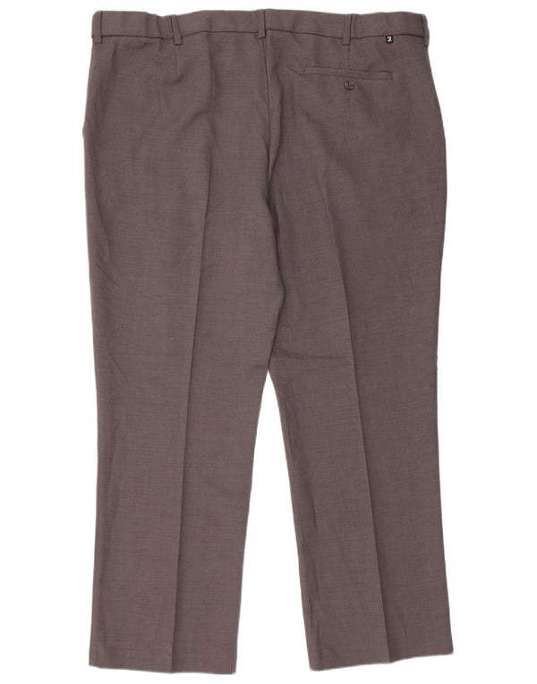 Farah Pantaloni Chino Drepți Bărbați L42 L29 Gri Poliester