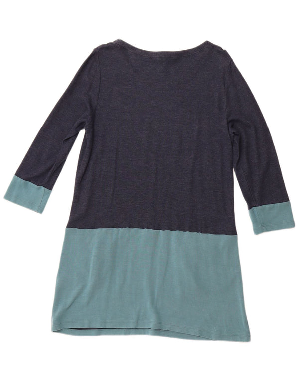 WHITE STUFF Rochie A-Line pentru femei UK 16, mare, bleumarin, color block