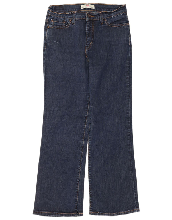 Jeans Levi's 512 Perfectly Slimming Bootcut W31 L30, bumbac albastru