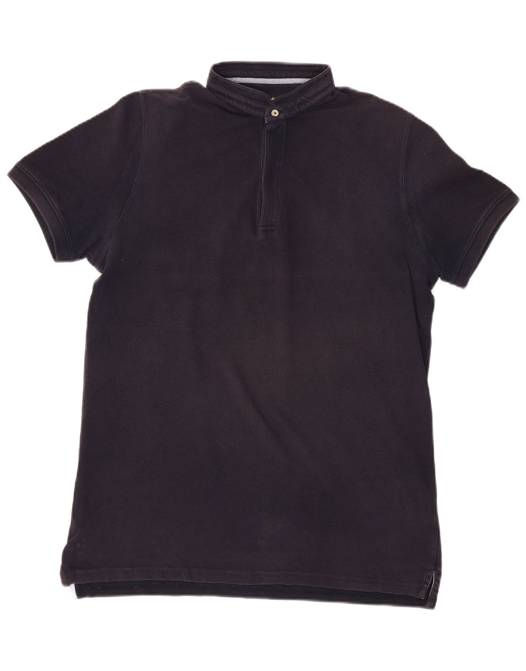 Tricou polo pentru bărbați MASSIMO DUTTI Bumbac mare, albastru bleumarin
