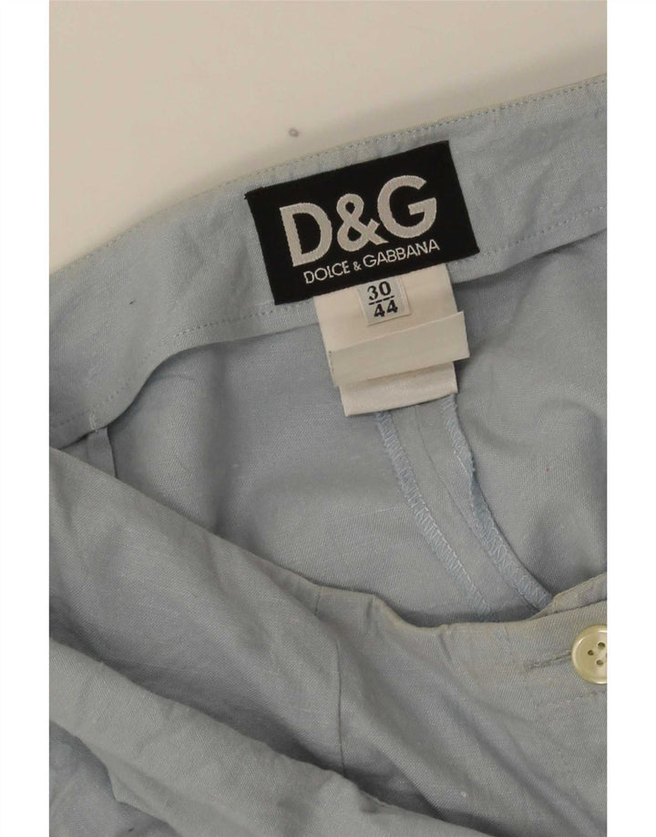 Dolce & Gabbana Pantaloni Bootcut pentru Damă IT 44 Medium W30 L31 Albastru