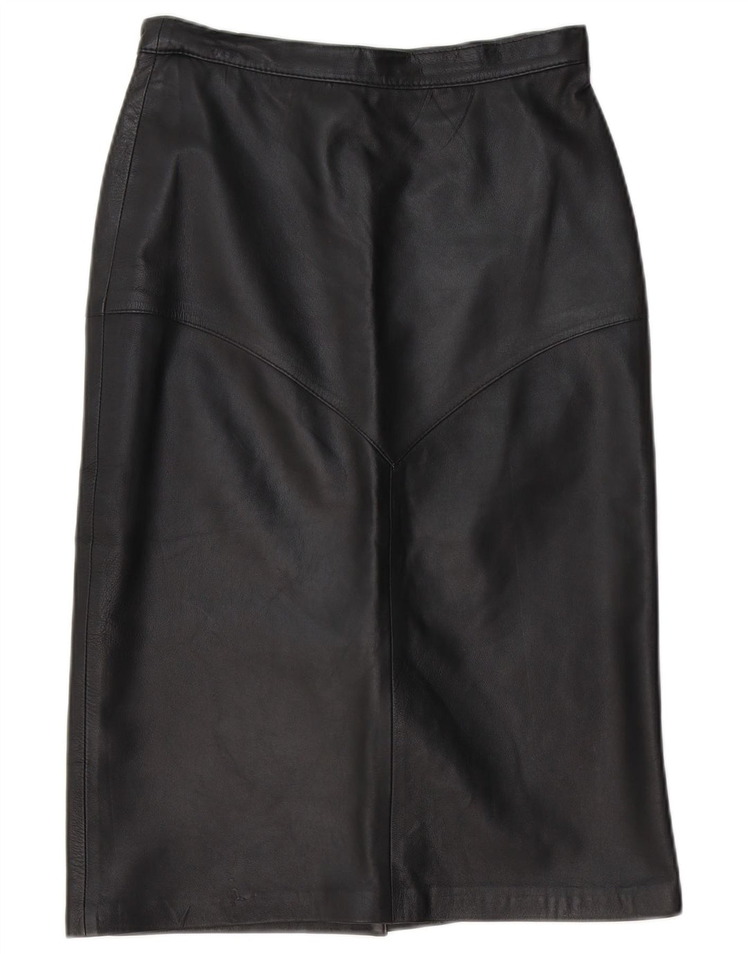 Fusta din piele vintage pentru femei EU 40 Medium W30 Piele neagra