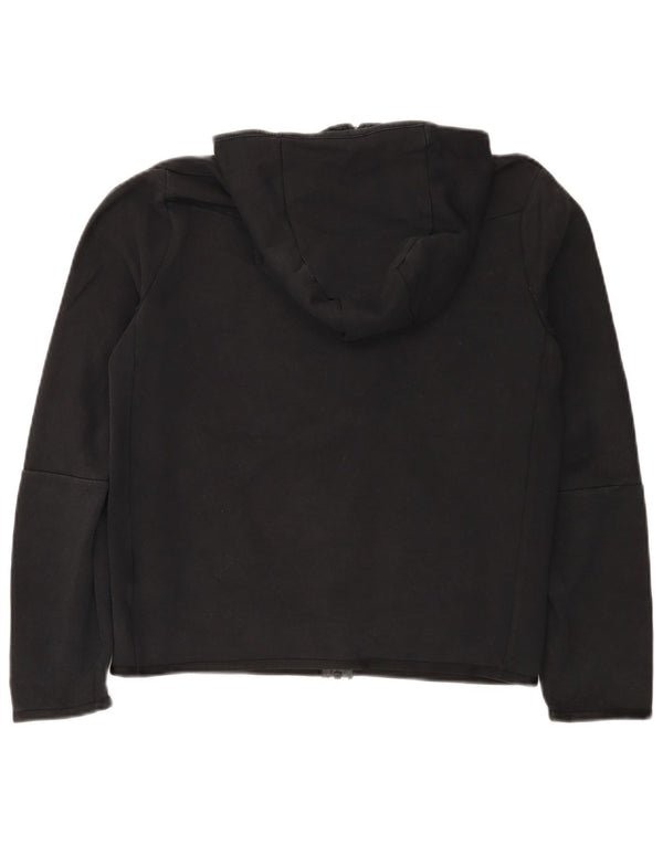 Pulover Nike pentru băieți, cu fermoar, 13-14 ani, XL, bumbac negru