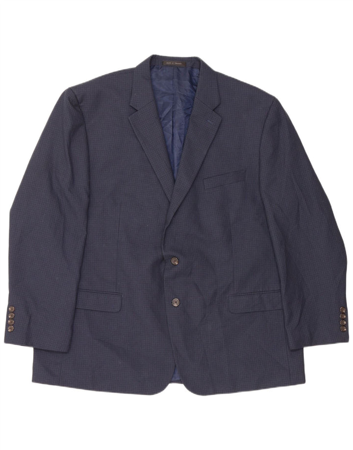 Jachetă Blazer pentru bărbați Chaps EU 50, mare, albastru, poliester cu picior de gală