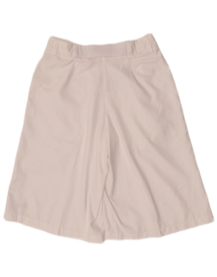 Bermuda Puma pentru damă, cu tăiere lejeră, UK 10 Small W27 Poliester alb