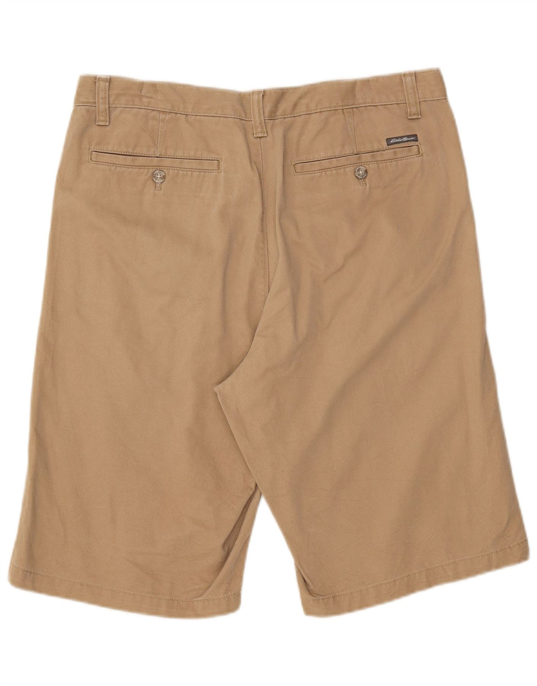 EDDIE BAUER Pantaloni scurți chino pentru bărbați W34, bumbac mare, bej