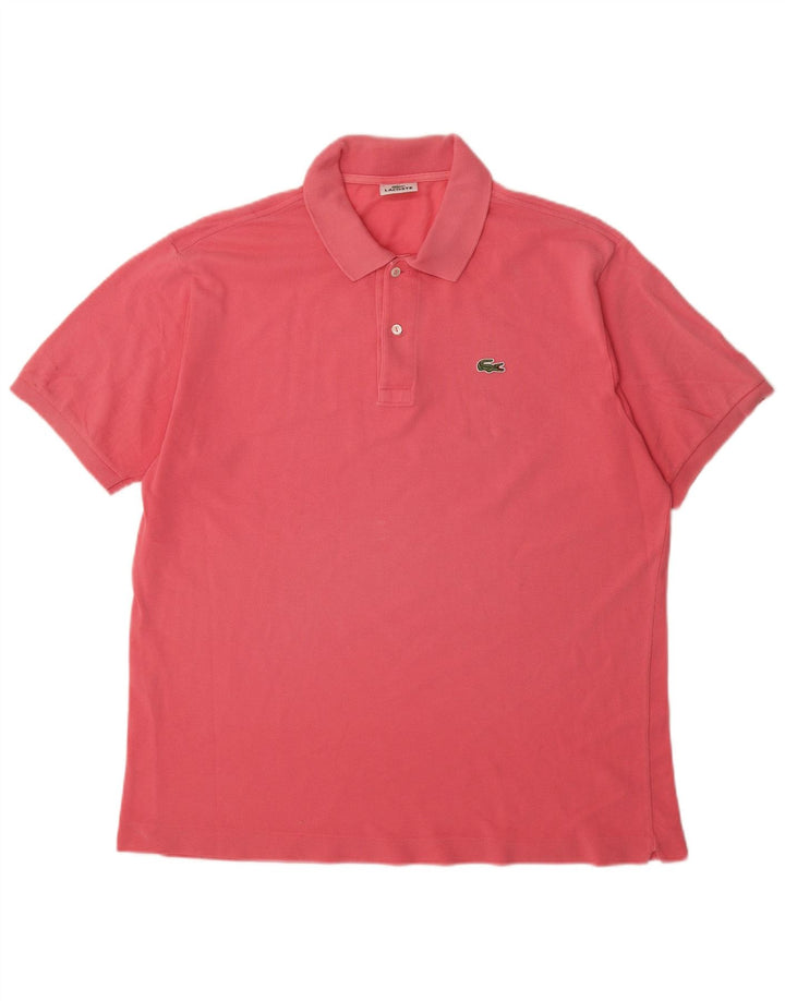 Tricou polo LACOSTE pentru barbati marimea 6 XL bumbac roz