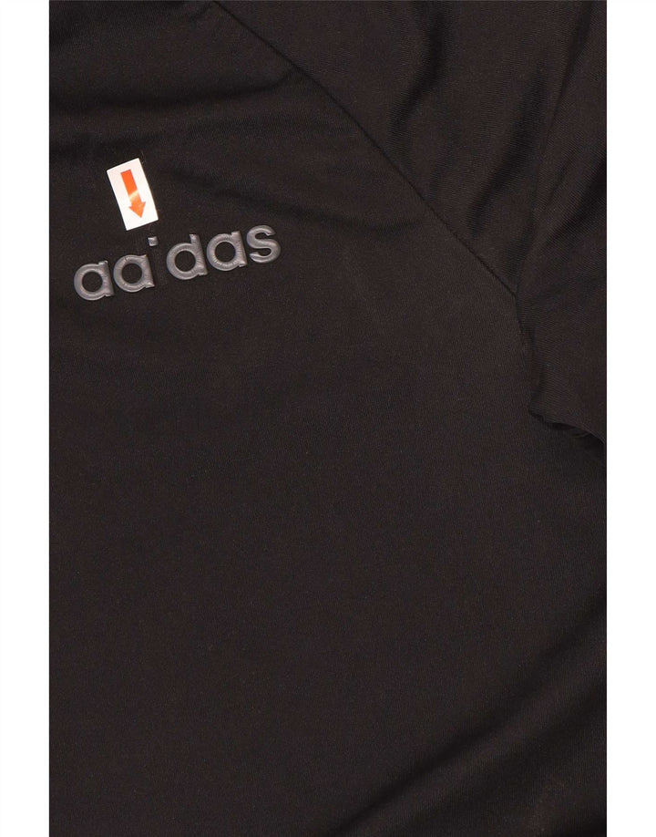 Tricou pentru bărbați Adidas Top Mic Negru Poliester