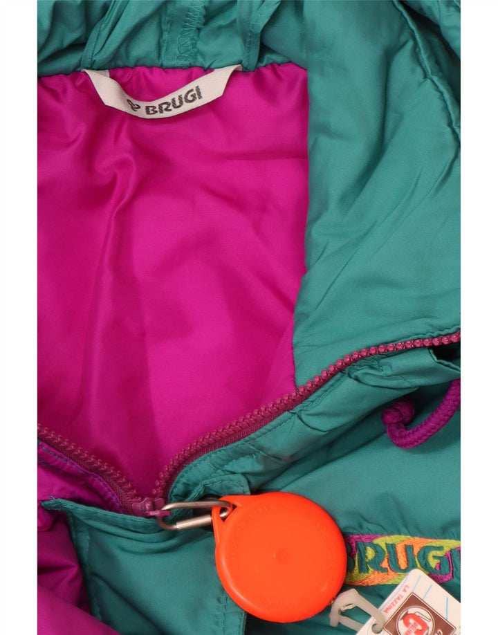 Salopetă de schi Brugi pentru femei IT 44 Medium Green Colorblock Poliamidă