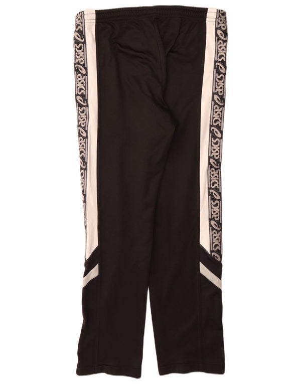 Pantaloni de trening grafic Asics pentru bărbați XL, negru, color block