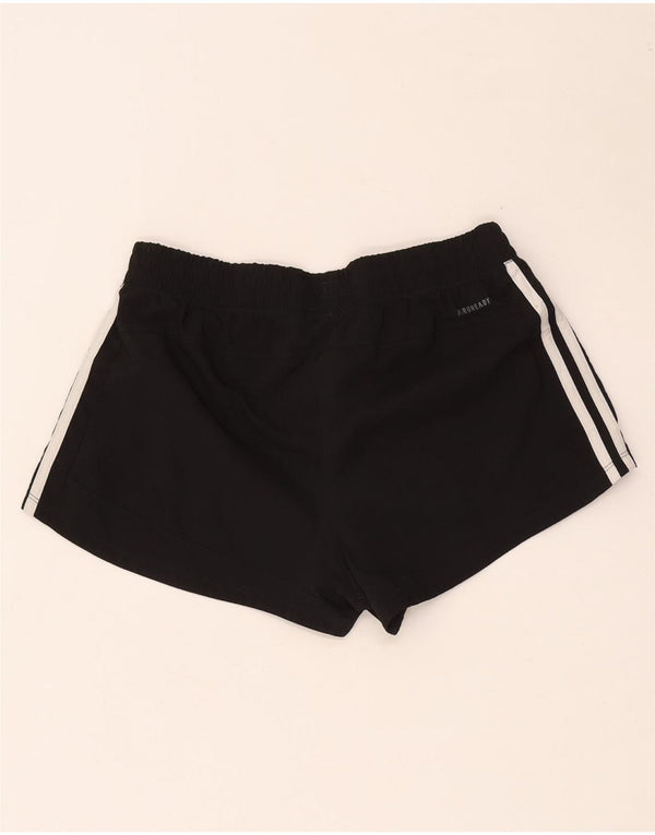 Pantaloni scurți sport Aeroready pentru femei Adidas UK 12/14 Poliester mediu negru