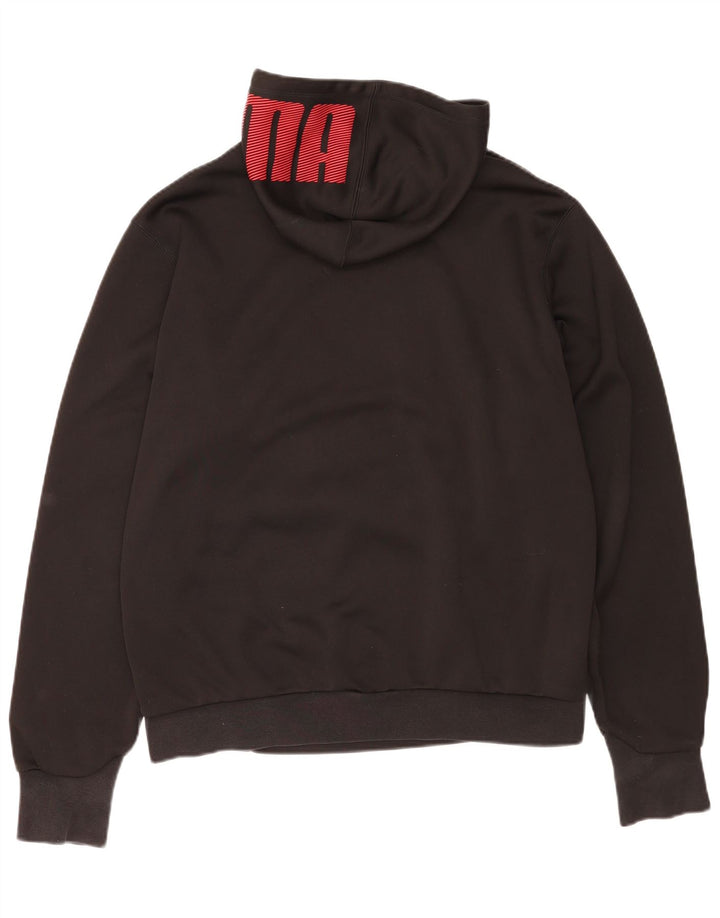 Pulover Puma pentru bărbați, mare, negru, poliester color bloc