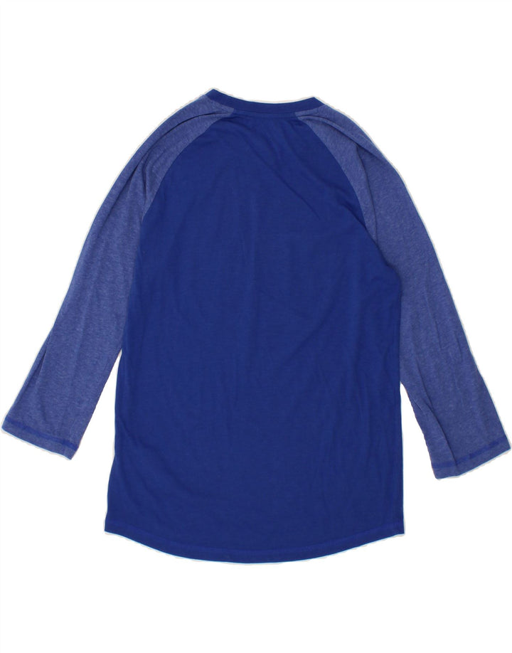 NBA Boys Graphic Top 3/4 Sleeve 14-15 Years Large Blue Colourblock Vintage NBA and Second-Hand NBA from Messina Hembry 