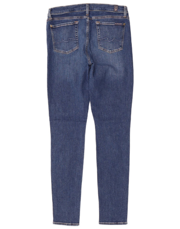 Blugi skinny pentru femei 7 For All Mankind L30 L30 Poliester albastru