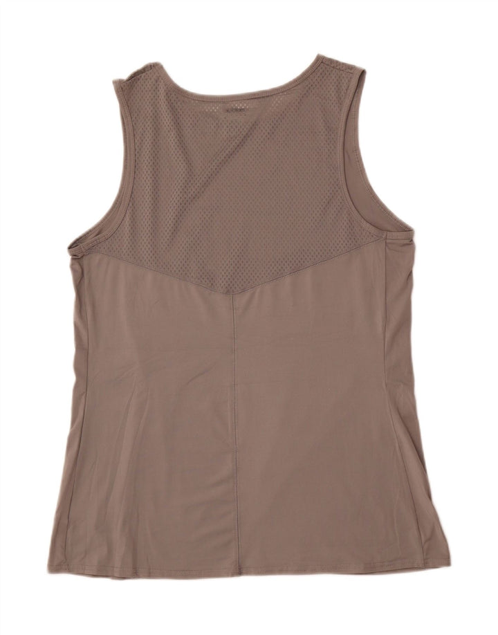 REEBOK Womens Vest Top UK 18 XL Grey Polyester