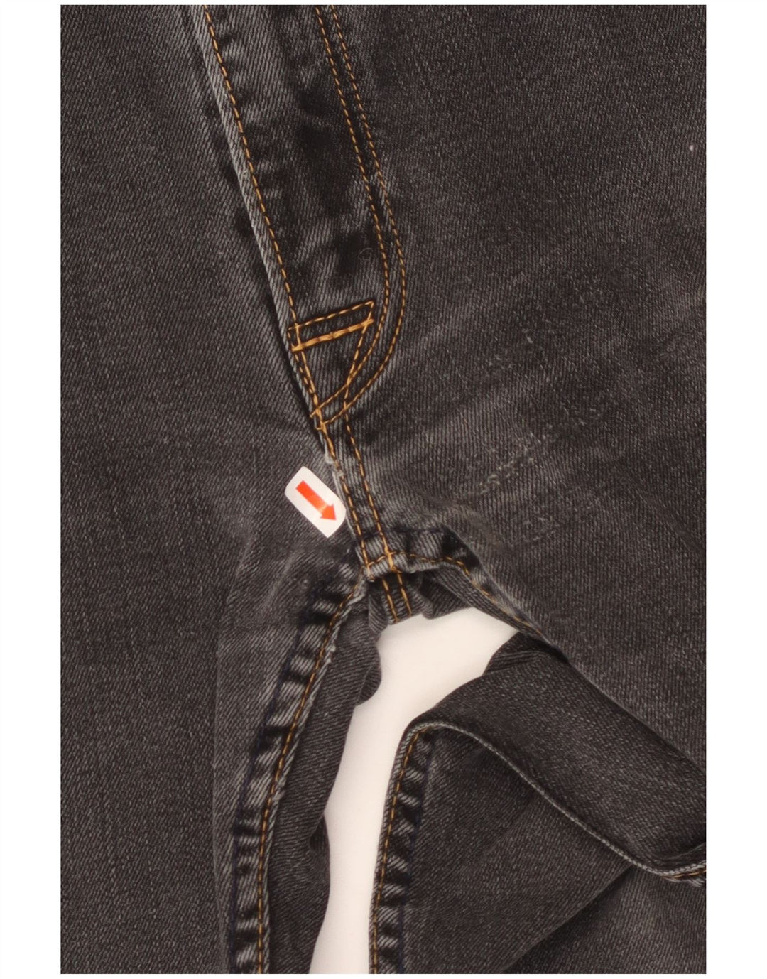 LEVI'S Blugi 504 drepti pentru bărbați W34 L32 bumbac negru