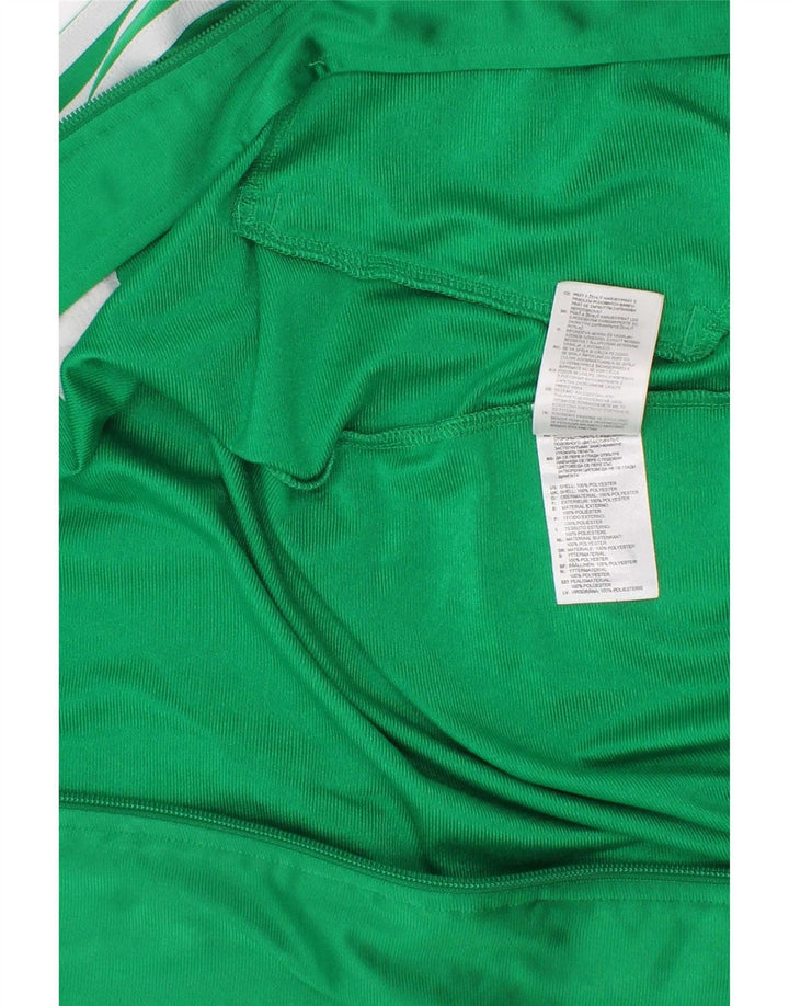 Jachetă de top pentru trening cu grafic pentru băieți Adidas 7-8 ani Poliester verde