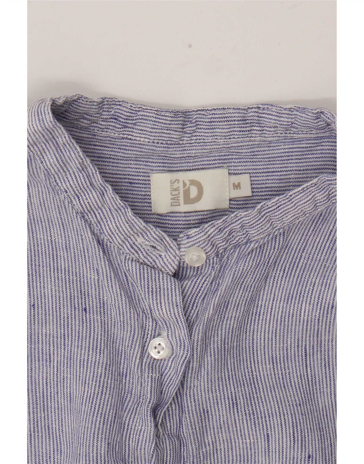 Cămașă Dack’s pentru femei UK 14 Medium Blue Pinstripe