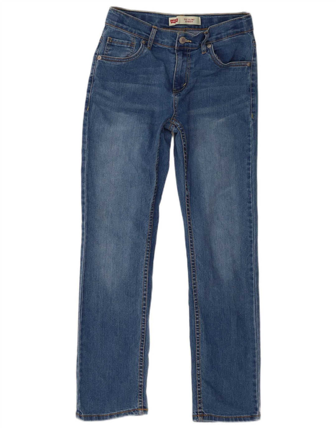 Blugi Levi's 511 Slim 14-15 ani L27 L29 Bumbac albastru